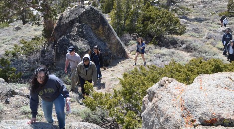Ecology students climb to the top of the world